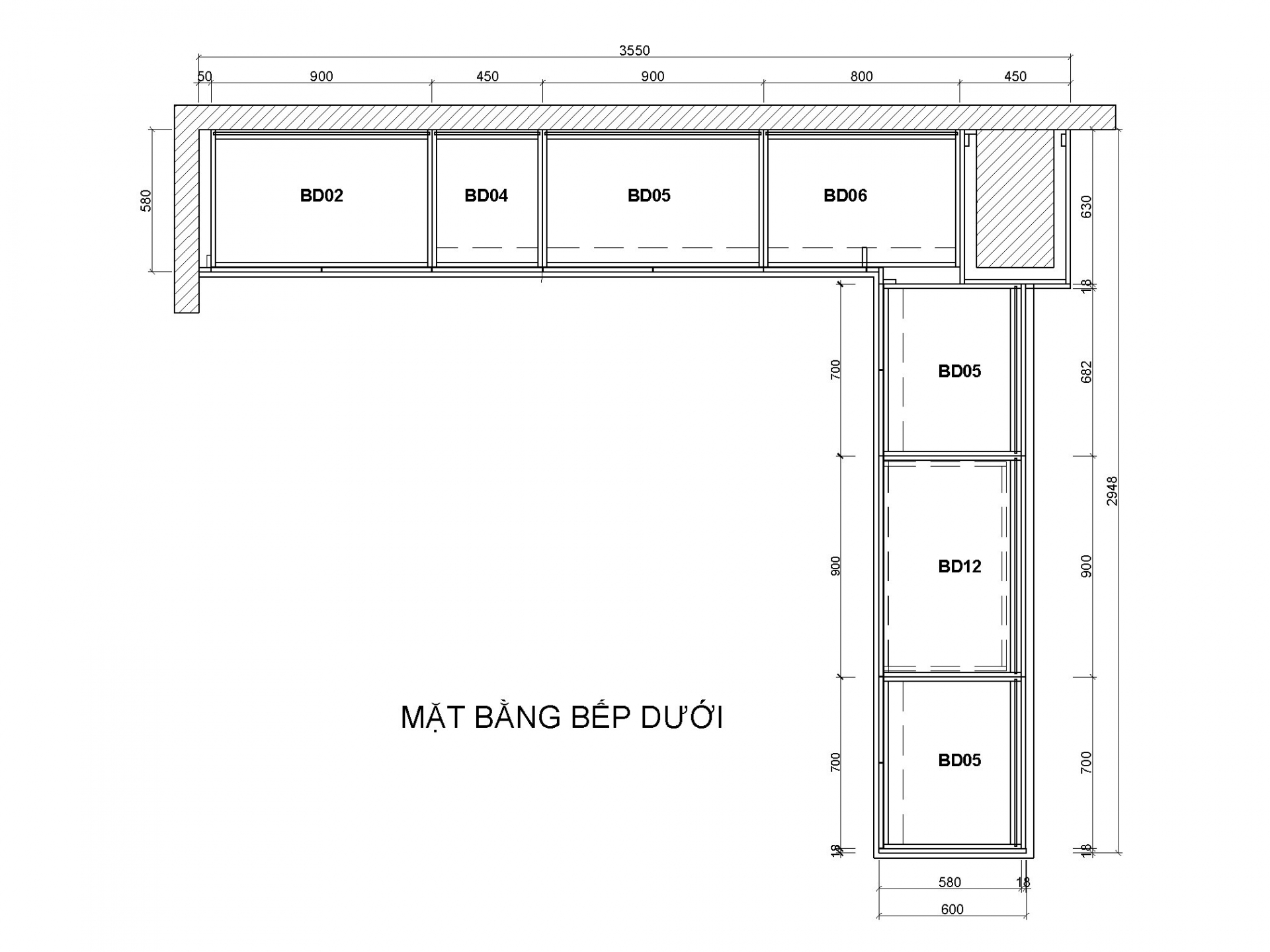 Mẫu tủ bếp hiện đại chất lượng ĐẸP MẮT nhất Bình Dương | NỘI THẤT GIFT COZY