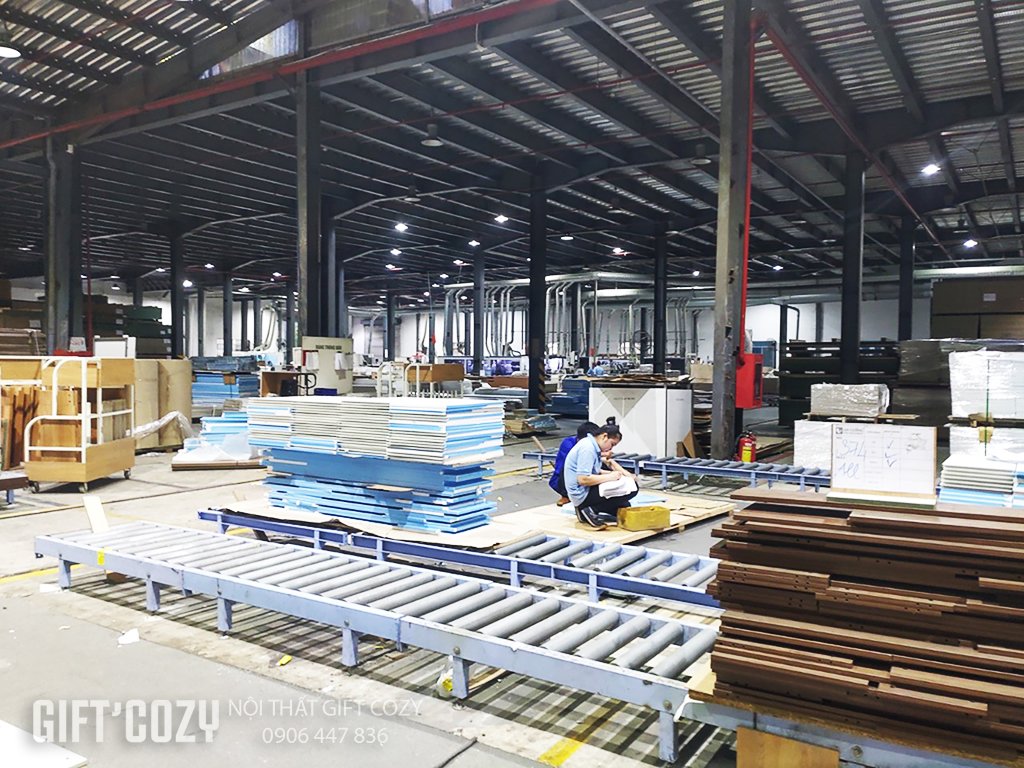 Xưởng sản xuất hiện đại