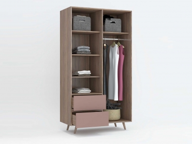 MẪU TỦ ÁO 2 CÁNH MỞ 17