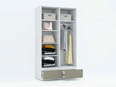 MẪU TỦ ÁO 2 CÁNH MỞ 19