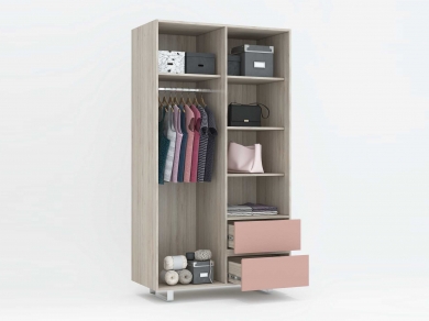 MẪU TỦ ÁO 2 CÁNH MỞ 22