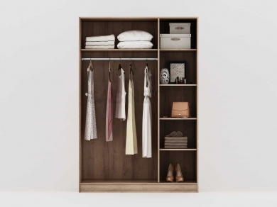 MẪU TỦ ÁO 3 CÁNH MỞ 13