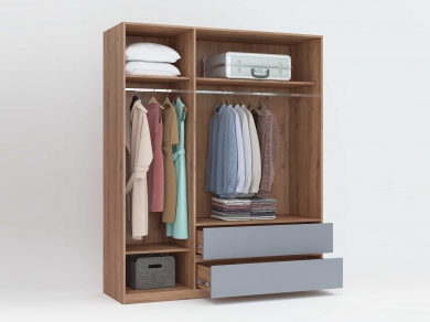 MẪU TỦ ÁO 3 CÁNH MỞ 17