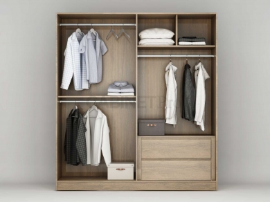 MẪU TỦ ÁO 4 CÁNH MỞ 02