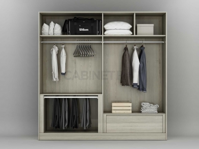 MẪU TỦ ÁO 4 CÁNH MỞ 04