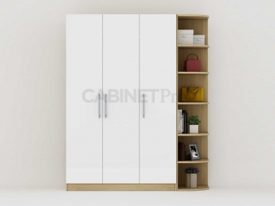 MẪU TỦ ÁO GÓC 02