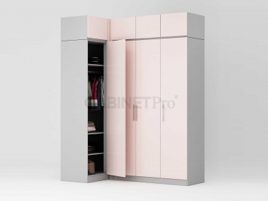 MẪU TỦ ÁO GÓC 05