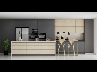 MẪU TỦ BẾP HIỆN ĐẠI 29